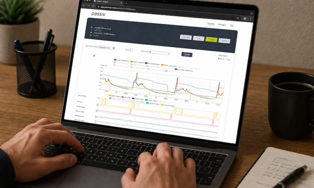 Heat pump monitoring portal