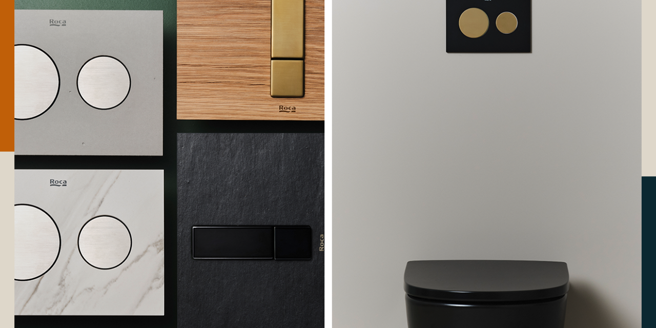 Roca’s scaled down flush plates