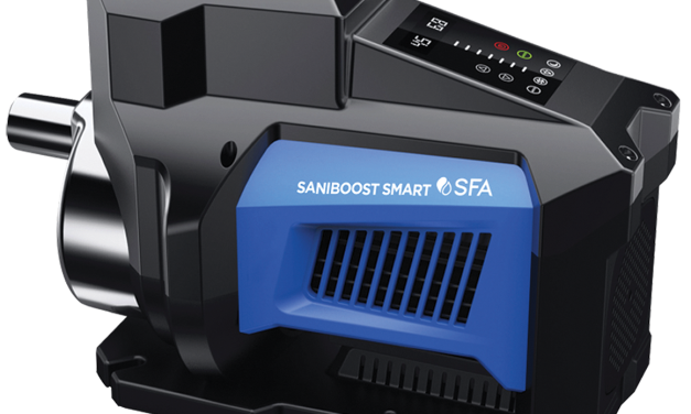 Variable-speed water booster pump