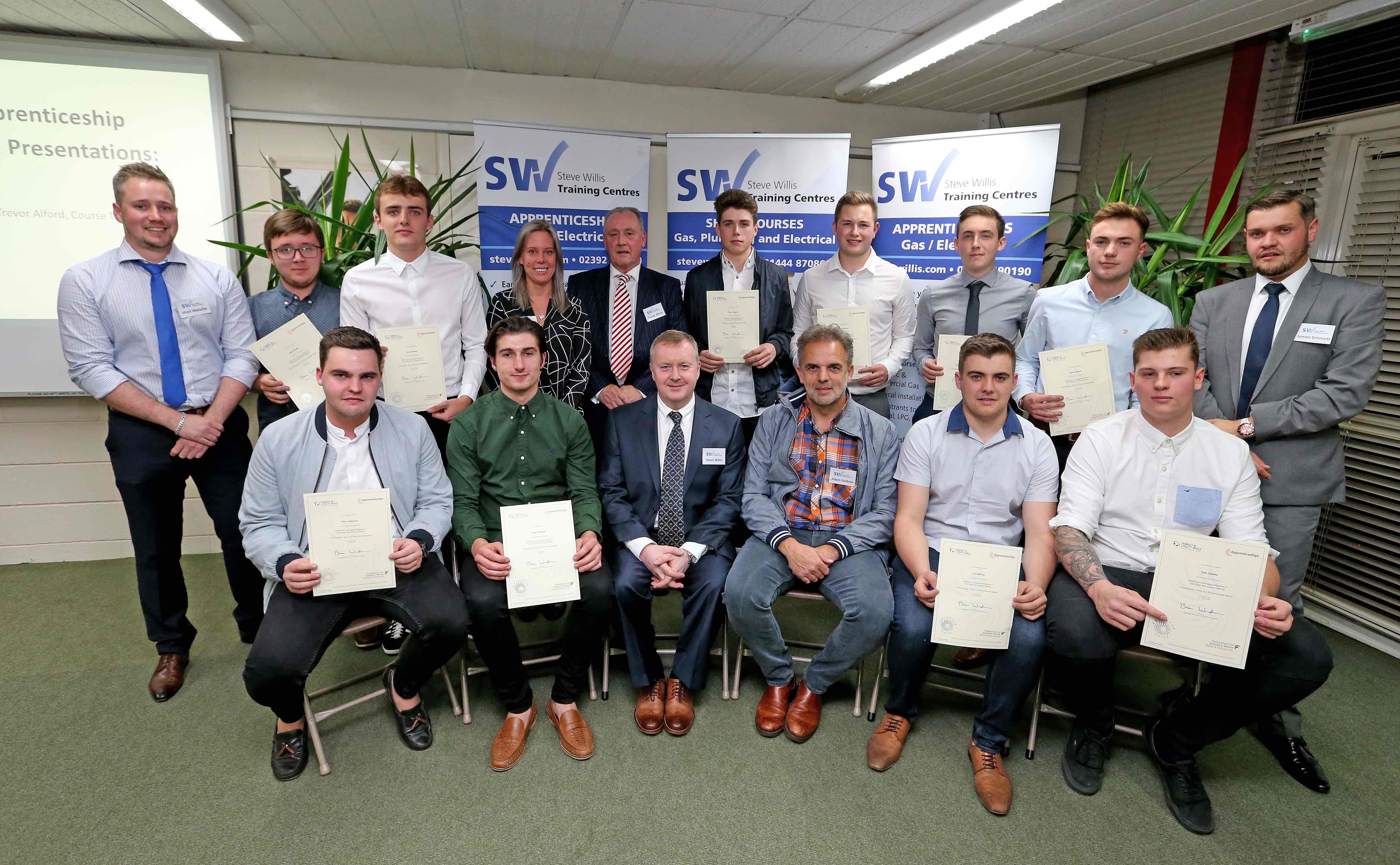 Recognition for apprentice achievement