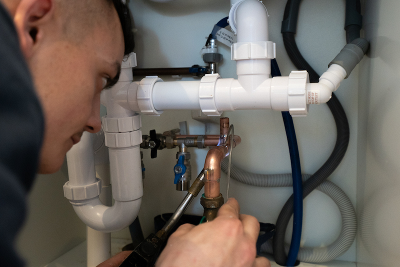 Installing a water softener