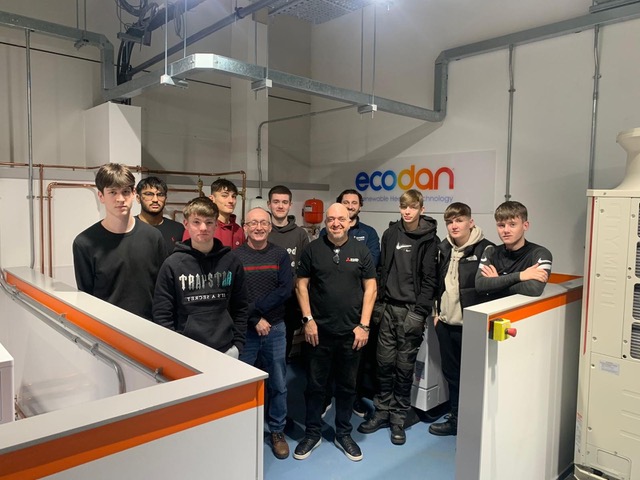 Teamed up to train green energy experts