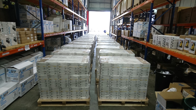 Pre-Brexit stockpiling