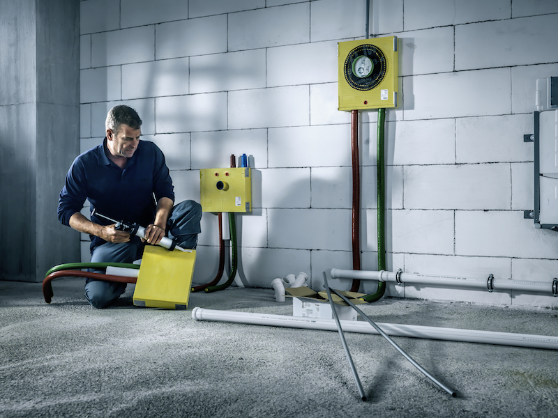 Plumbing station can save time on installation