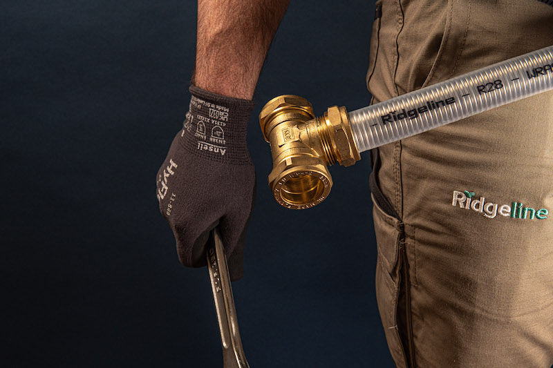 Stainless steel tube for drinking water