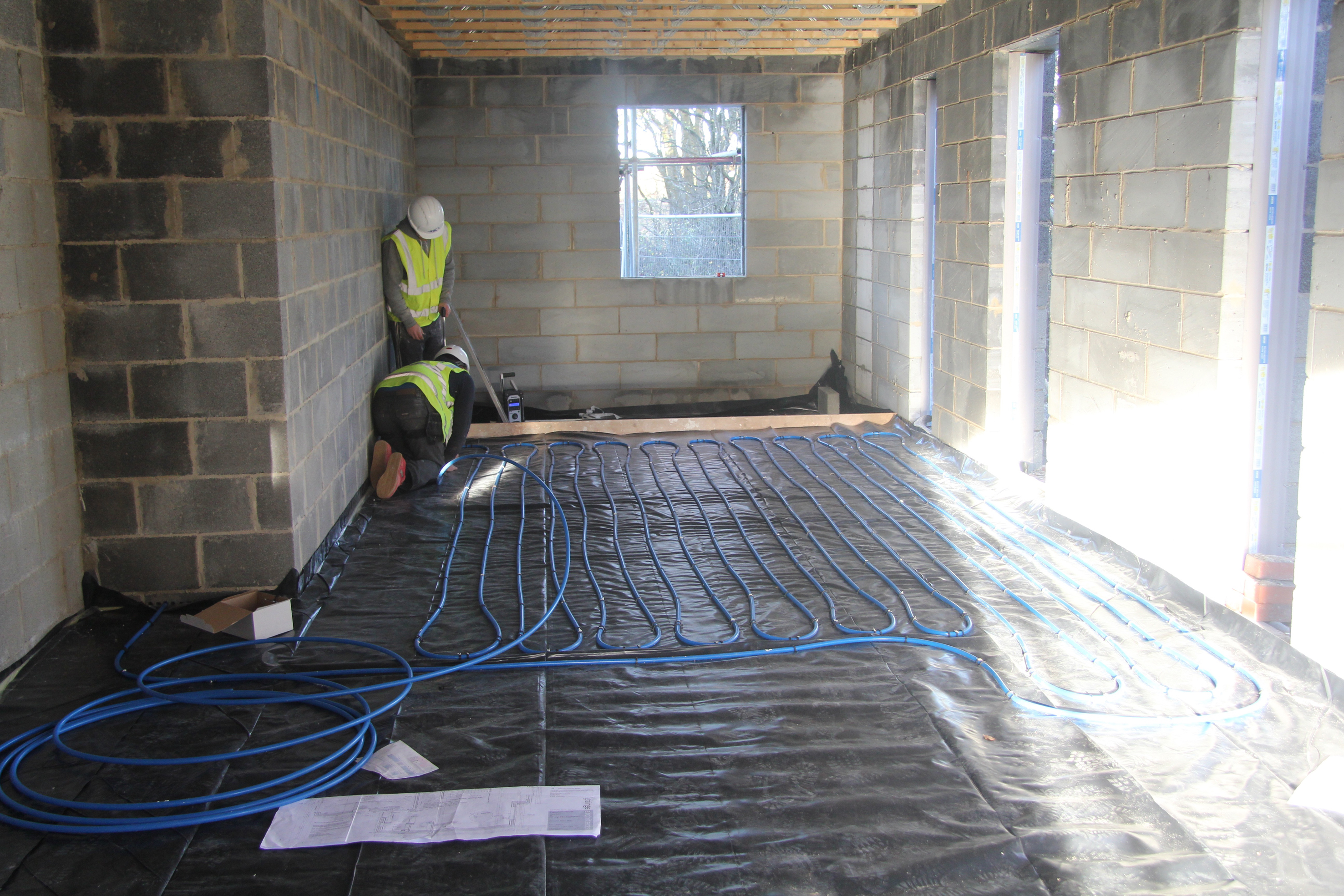 UFH system donated to former Royal Marine