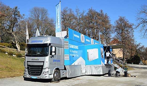 Air conditioning tour reaches UK