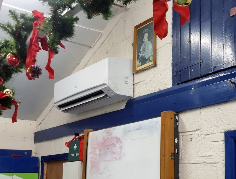 Scouts prepared for cold weather