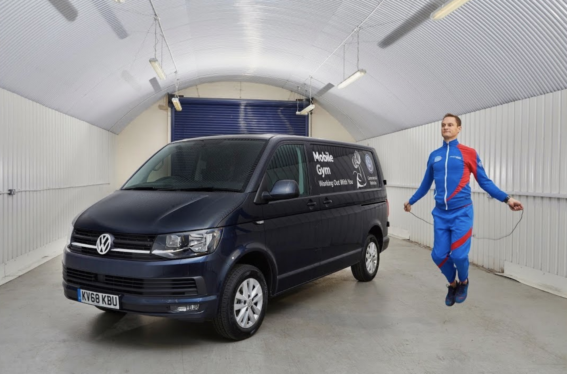 How van drivers can work out on the road