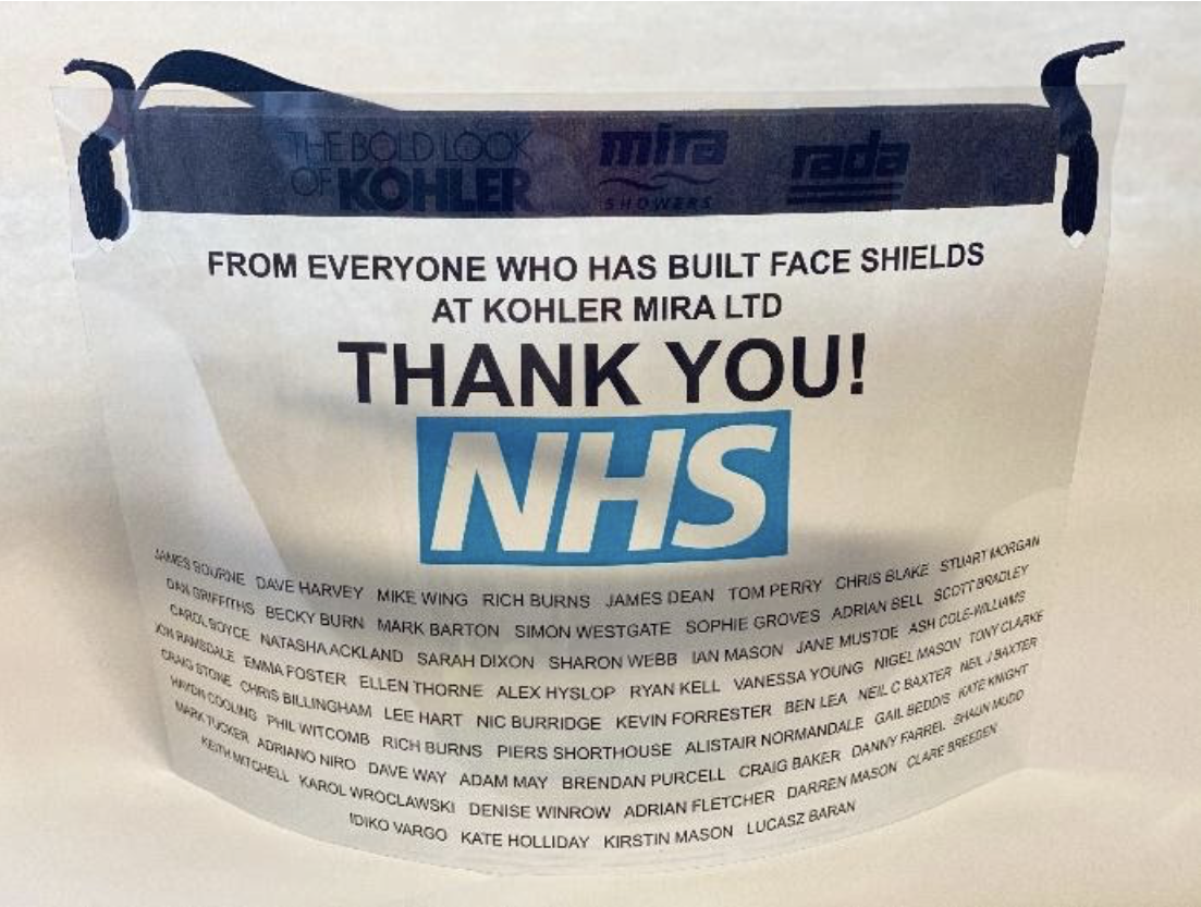 Volunteers turn out urgently needed PPE