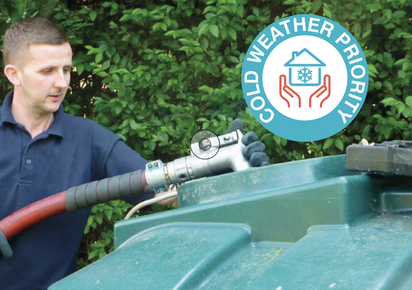 Vulnerable oil users urged to join priority scheme