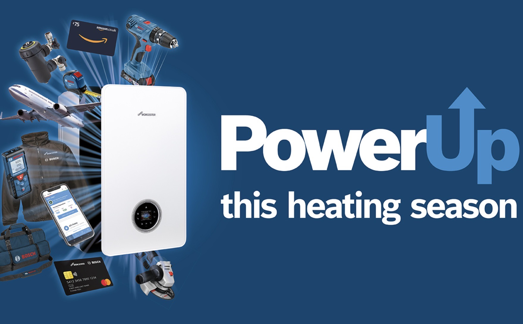 Rewards for loyal Worcester Bosch installers