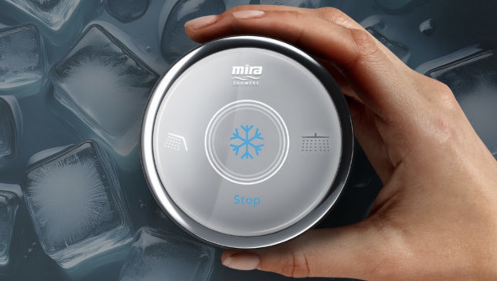 Digital shower now with cold boost feature