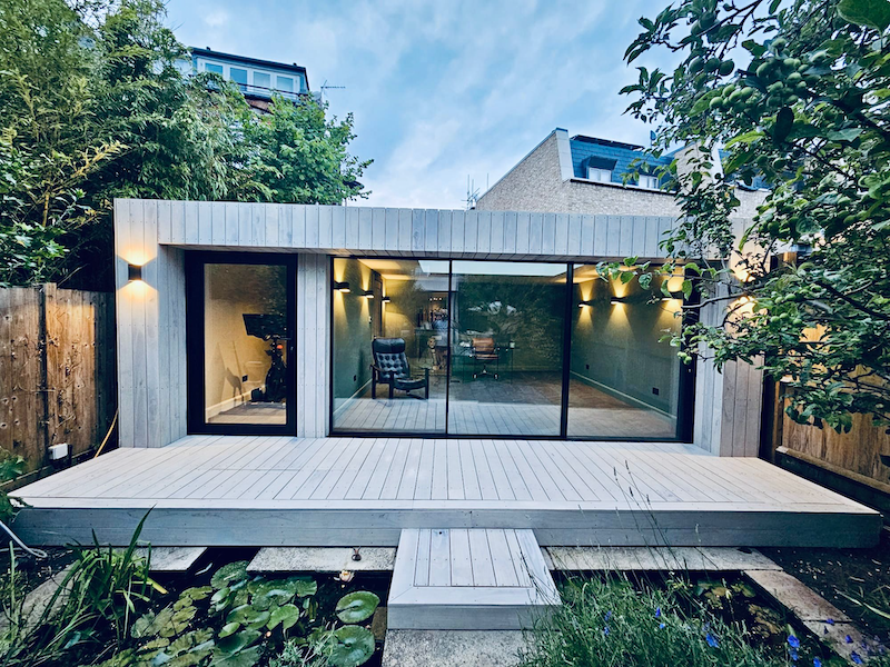 Mascerator pump enhances the garden retreat