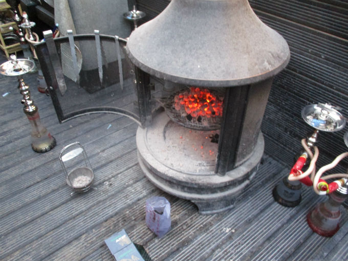 Gas engineers cut off gas supply at shisha bar