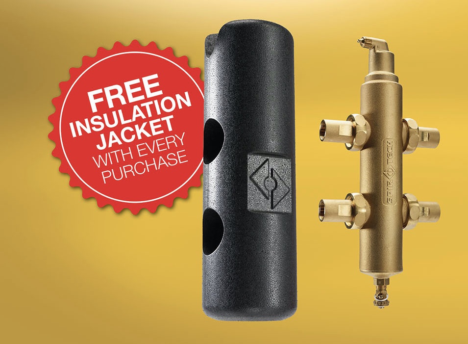 Chance to claim a free insulation jacket