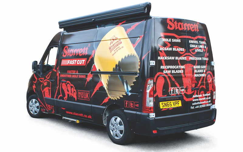 Starrett van set to hit the road