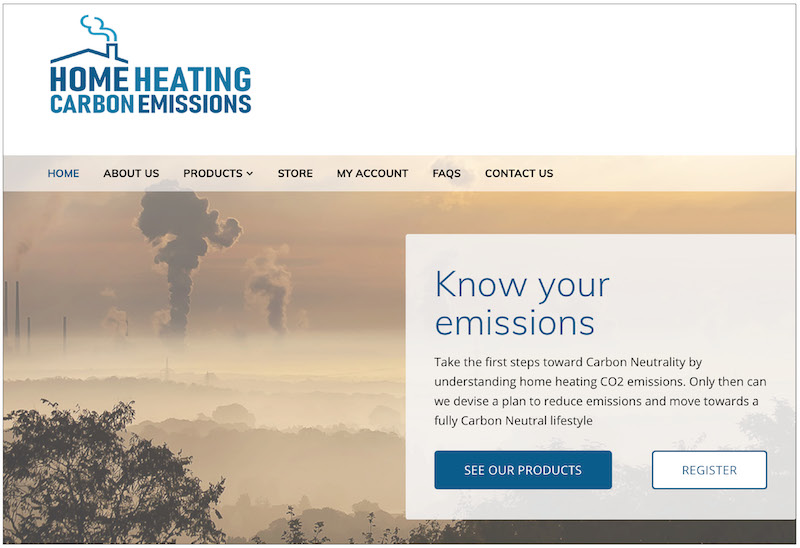 Comparative carbon emissions service