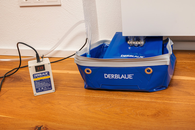 Drain down service set cuts cleanup