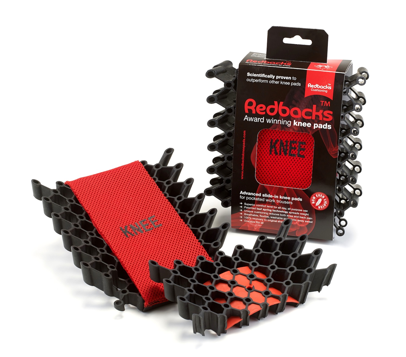 Pads take it easy on your knees
