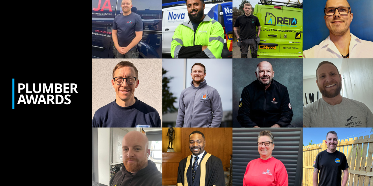 Regional winners revealed for Plumber Awards
