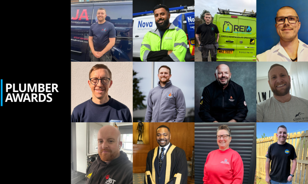 Regional winners revealed for Plumber Awards