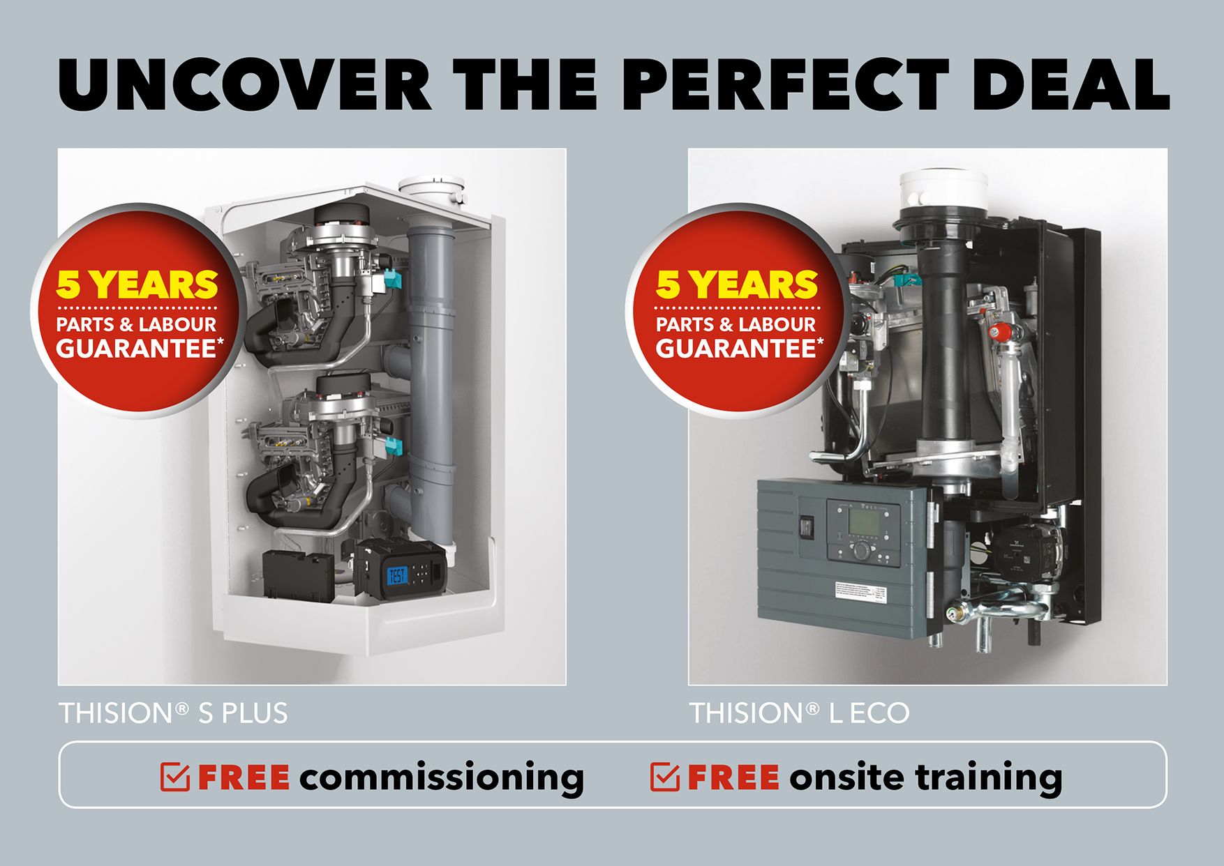 Light commercial boiler promotion