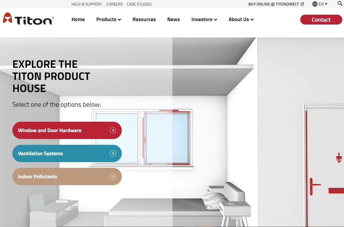 TITON LAUNCHES THE ‘TITON PRODUCT HOUSE’  – A NEW INTERACTIVE ONLINE EXPERIENCE
