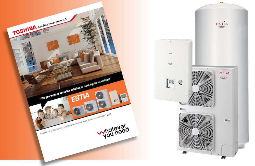 Latest generation of ESTÍA  heat pumps in new brochure