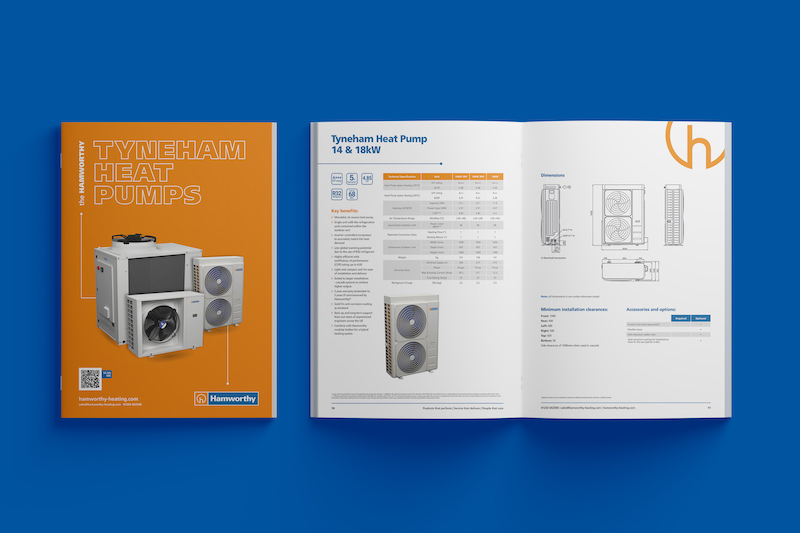 Hamworthy Heating Releases New Tyneham Heat Pump Brochure