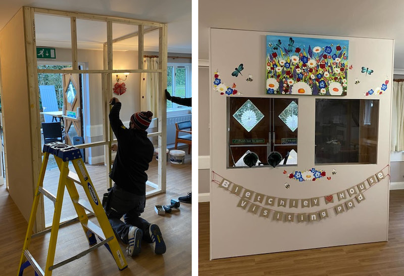 Milton Keynes plumber breaks barriers at care home