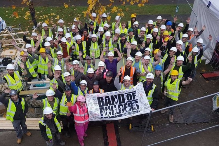 Product donation for Band of Builders