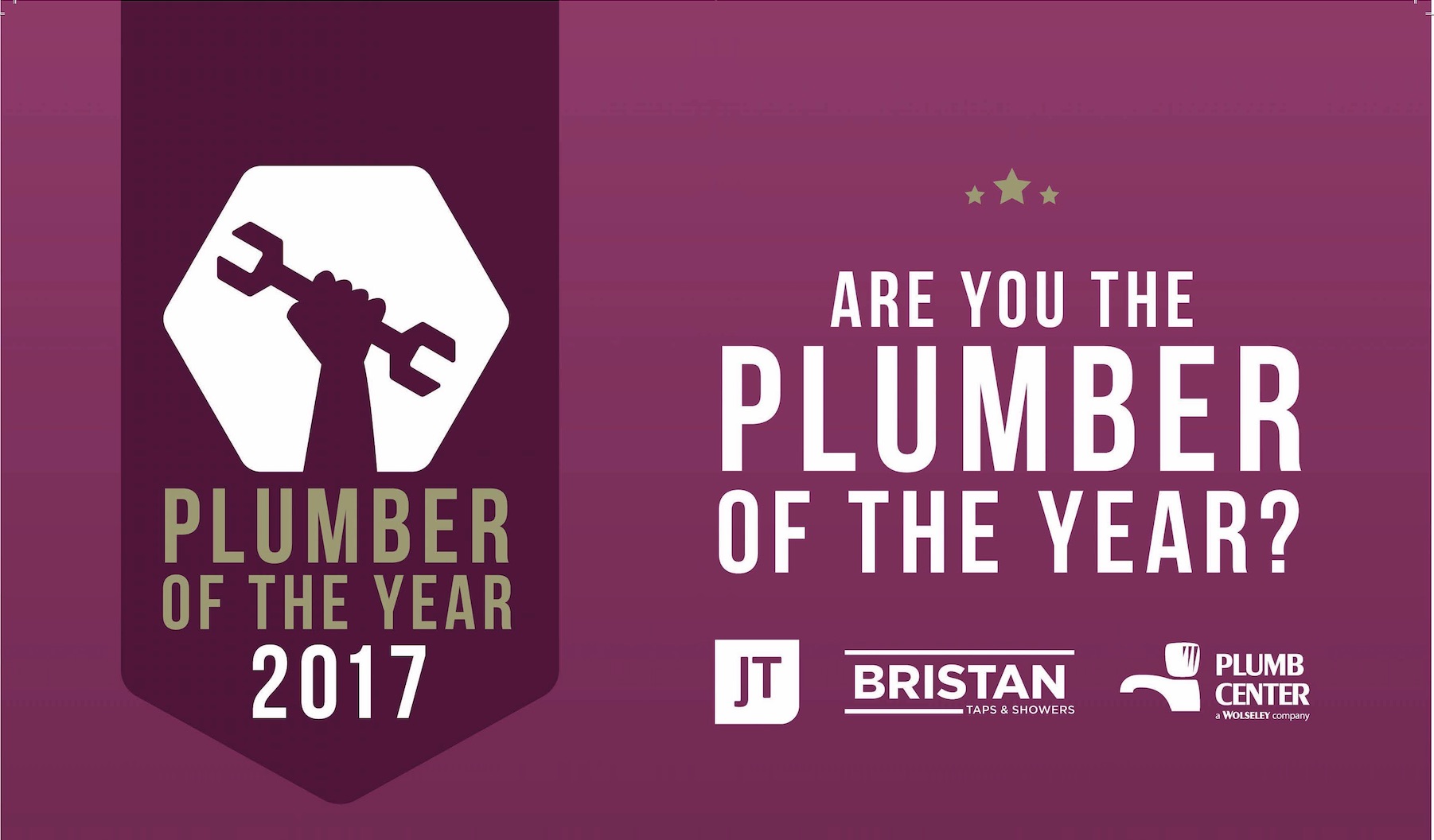 More reasons to enter Plumber of the Year