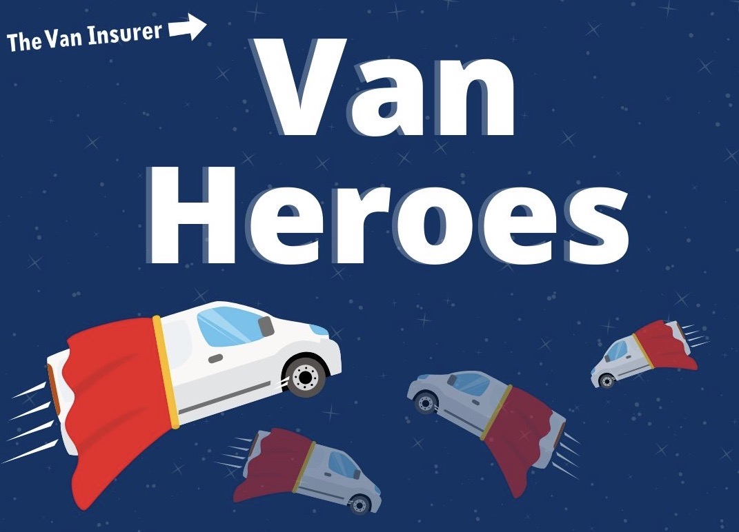 Prize draw for van-driving heroes