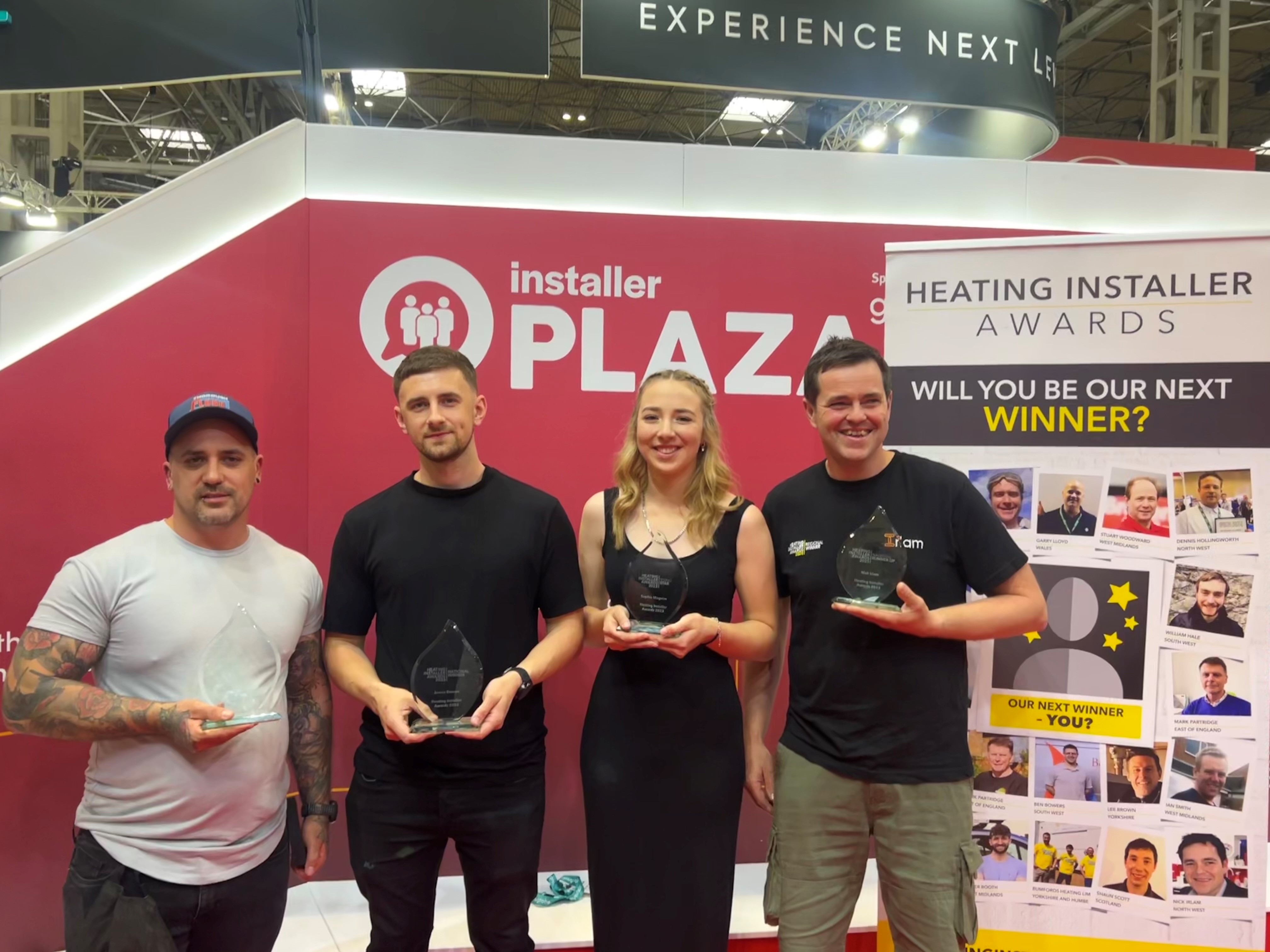 Heating Installer Awards winners revealed
