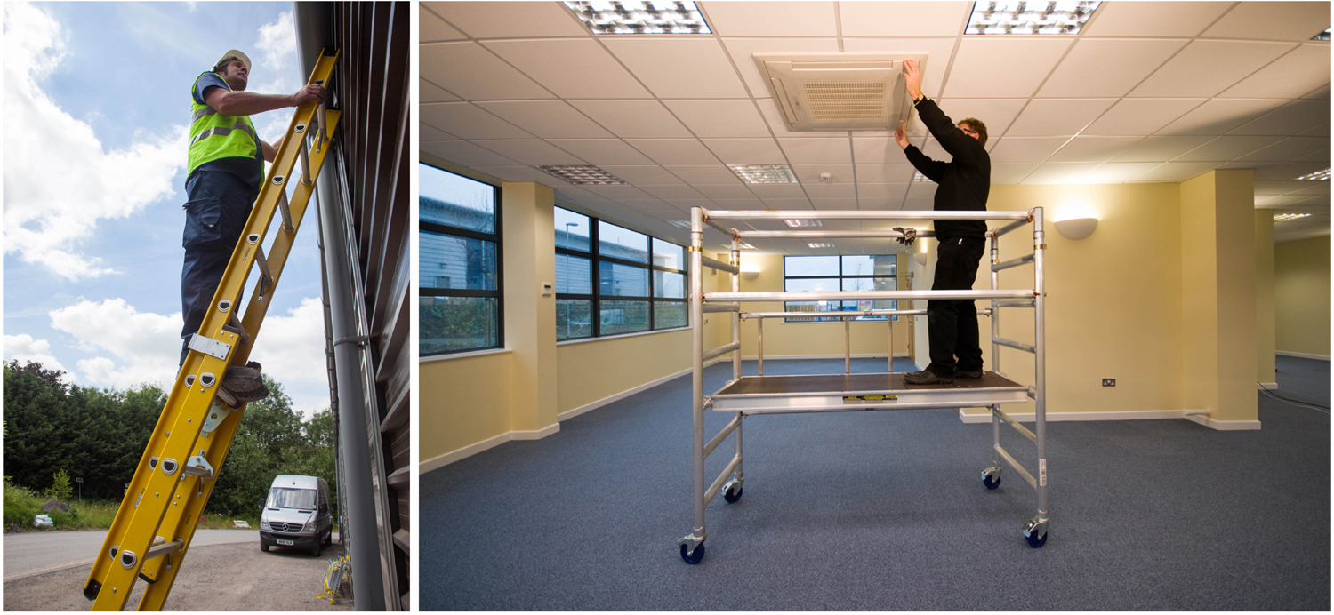 Use your head when working at height