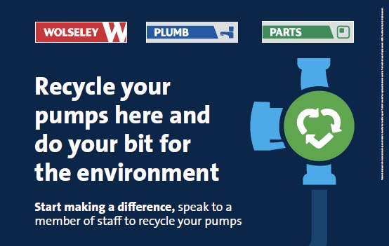 Recycle old circulating pumps