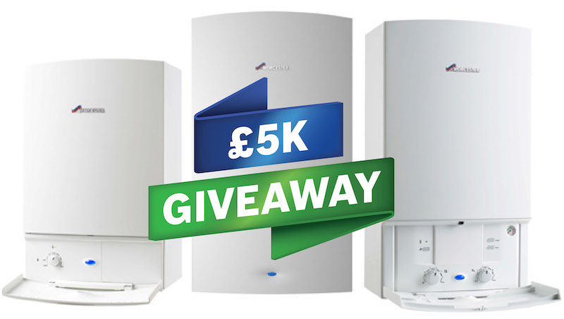Buy a boiler for a chance to win