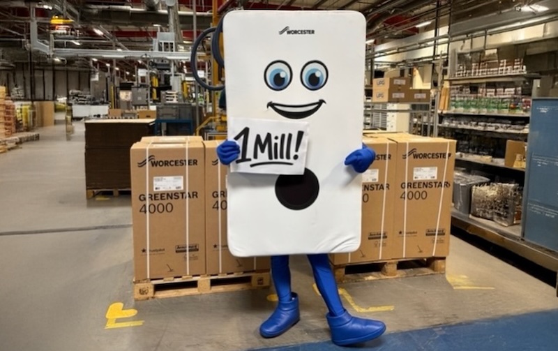 Major milestone with one millionth Greenstar 4000 boiler