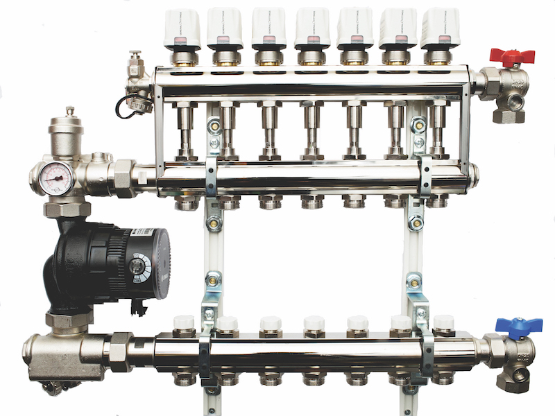 Manifold for mixed supply