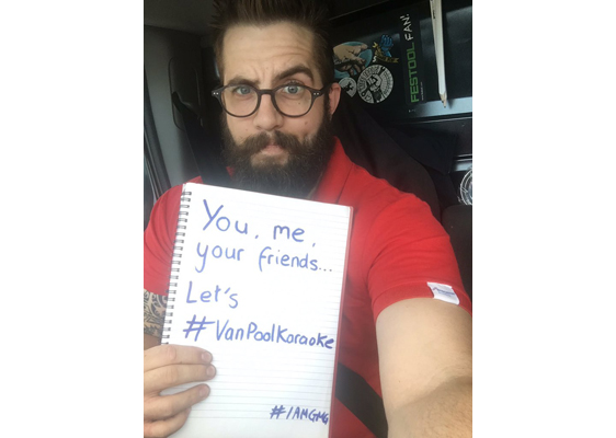 #VanPoolKaraoke competition for installers
