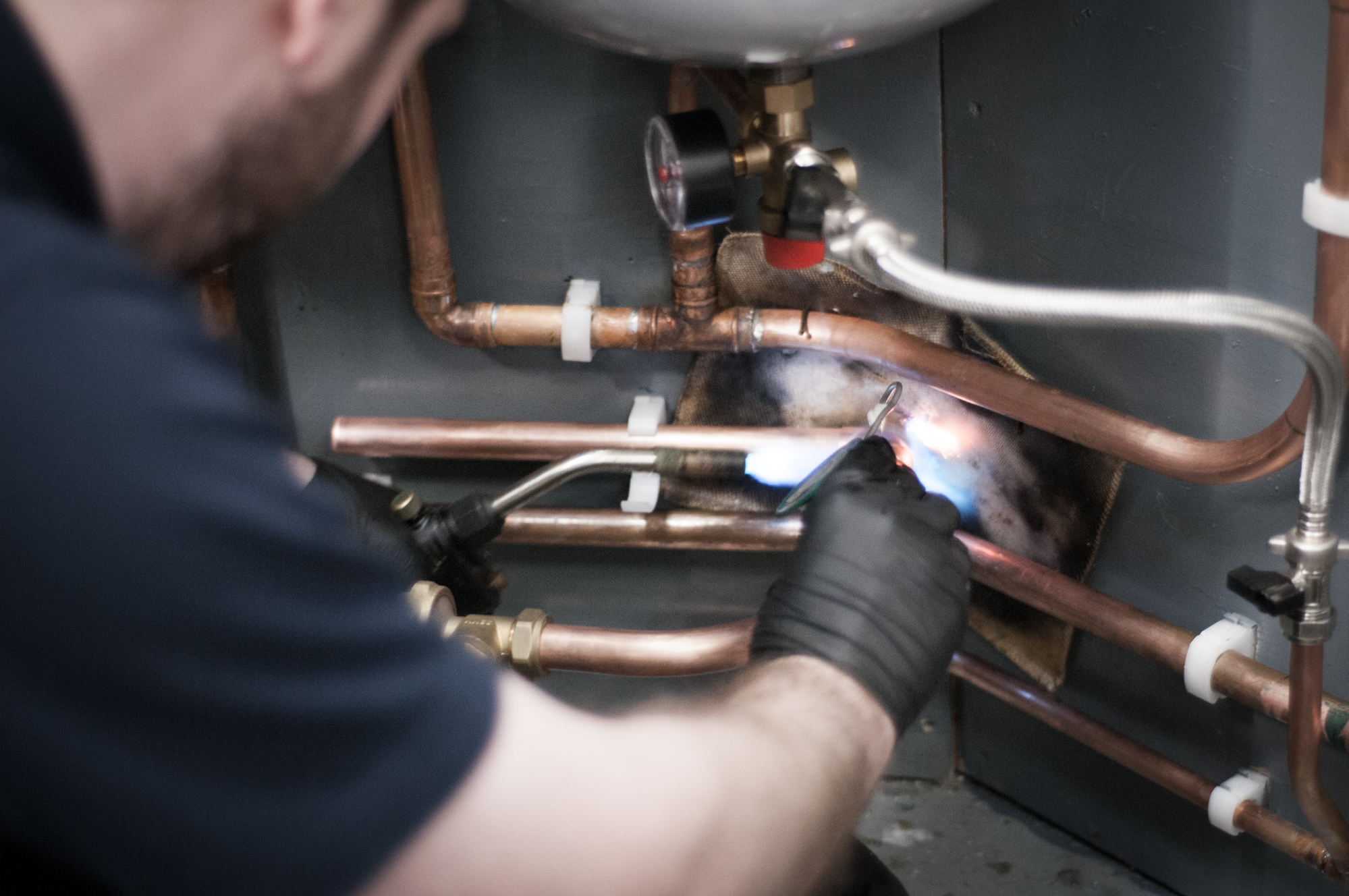 Plumbing and heating engineers in decline