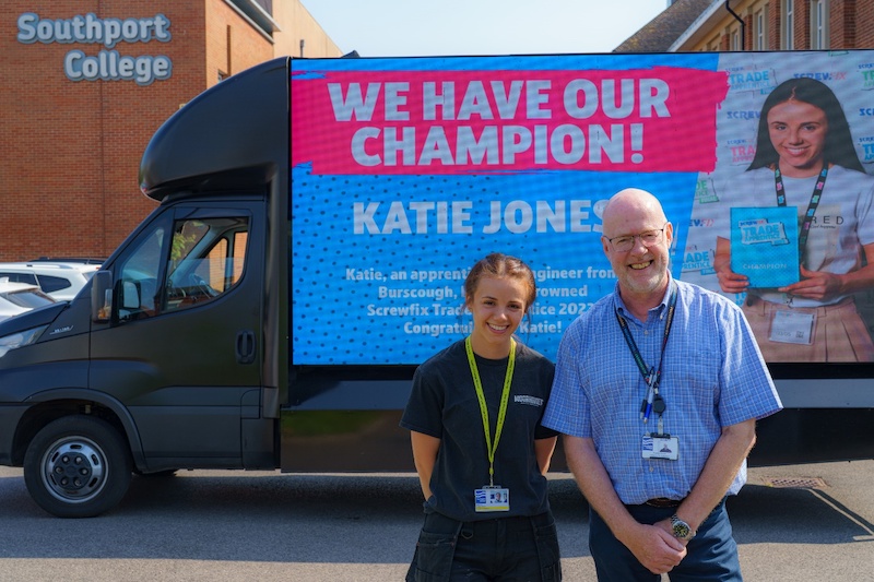 Southport welcomes its award-winning apprentice