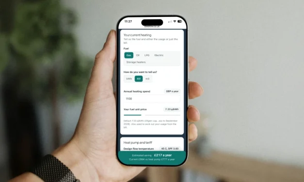 heat pump calculator puts running cost assumptions in the hands of consumers