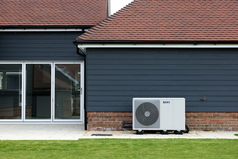 New homes the right fit for air source heat pump system