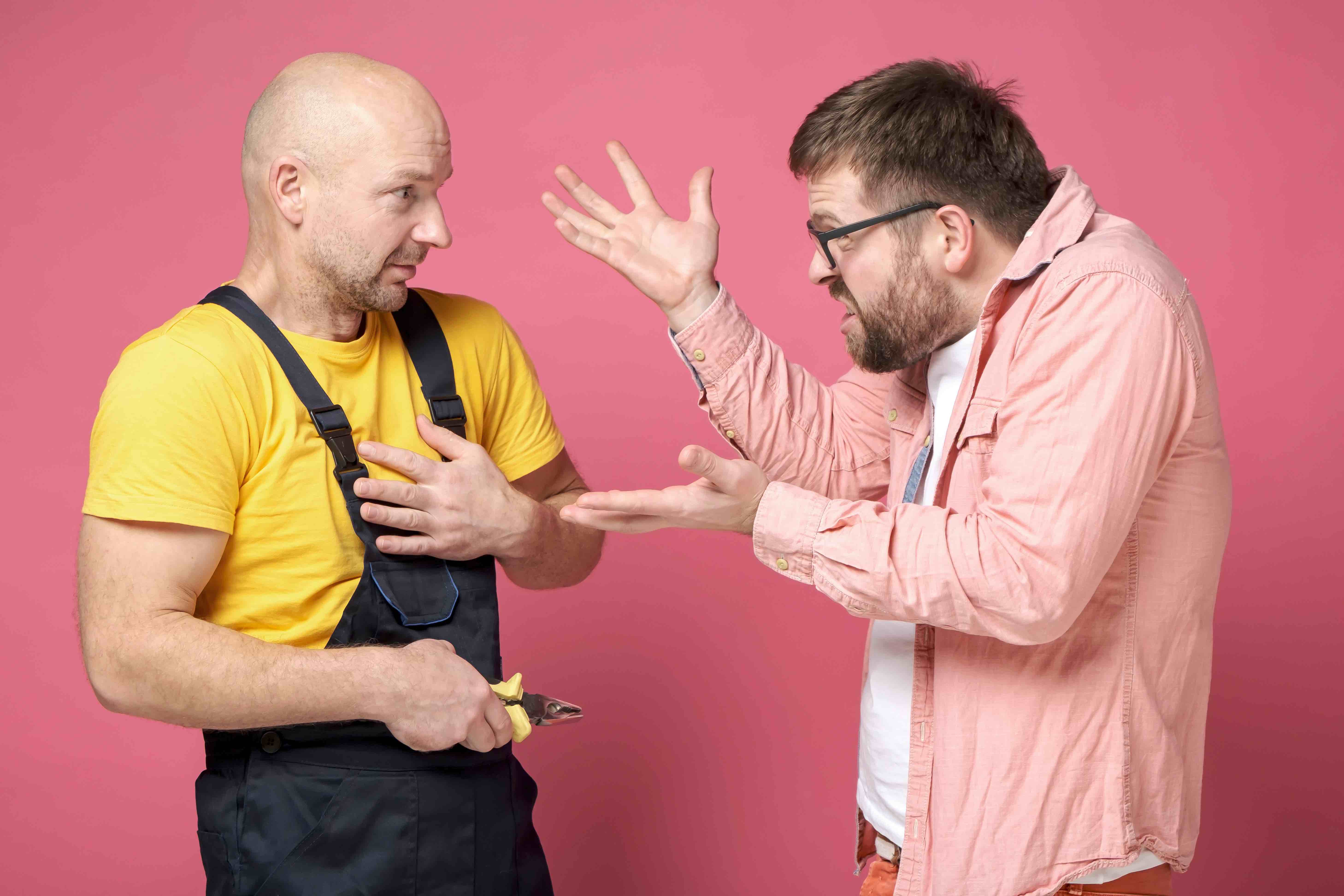 Abuse from customers a problem in plumbing