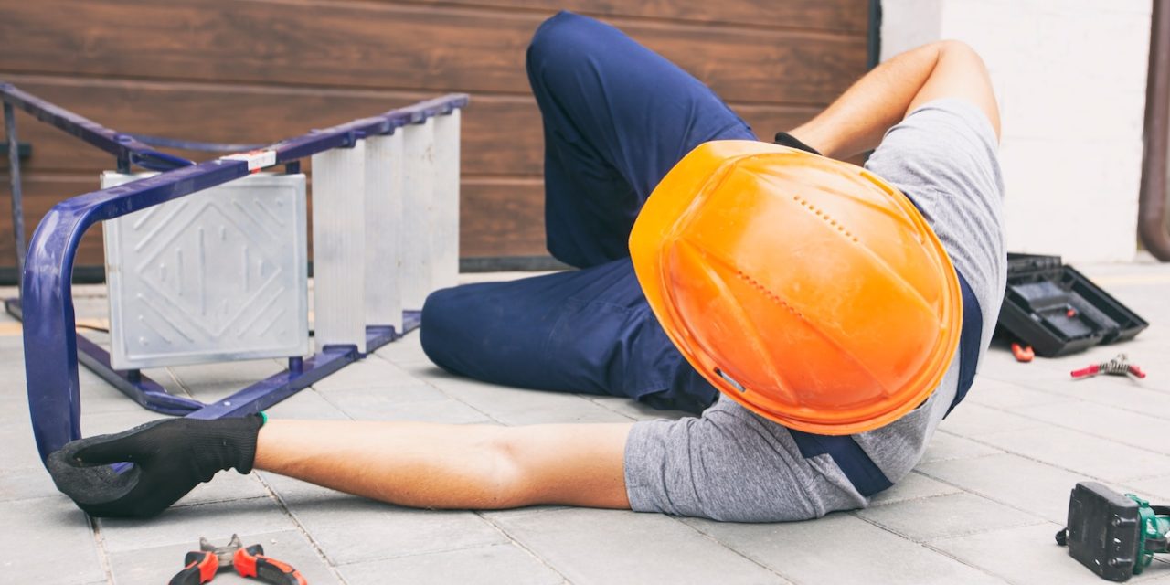 Almost all tradespeople have suffered a workplace injury