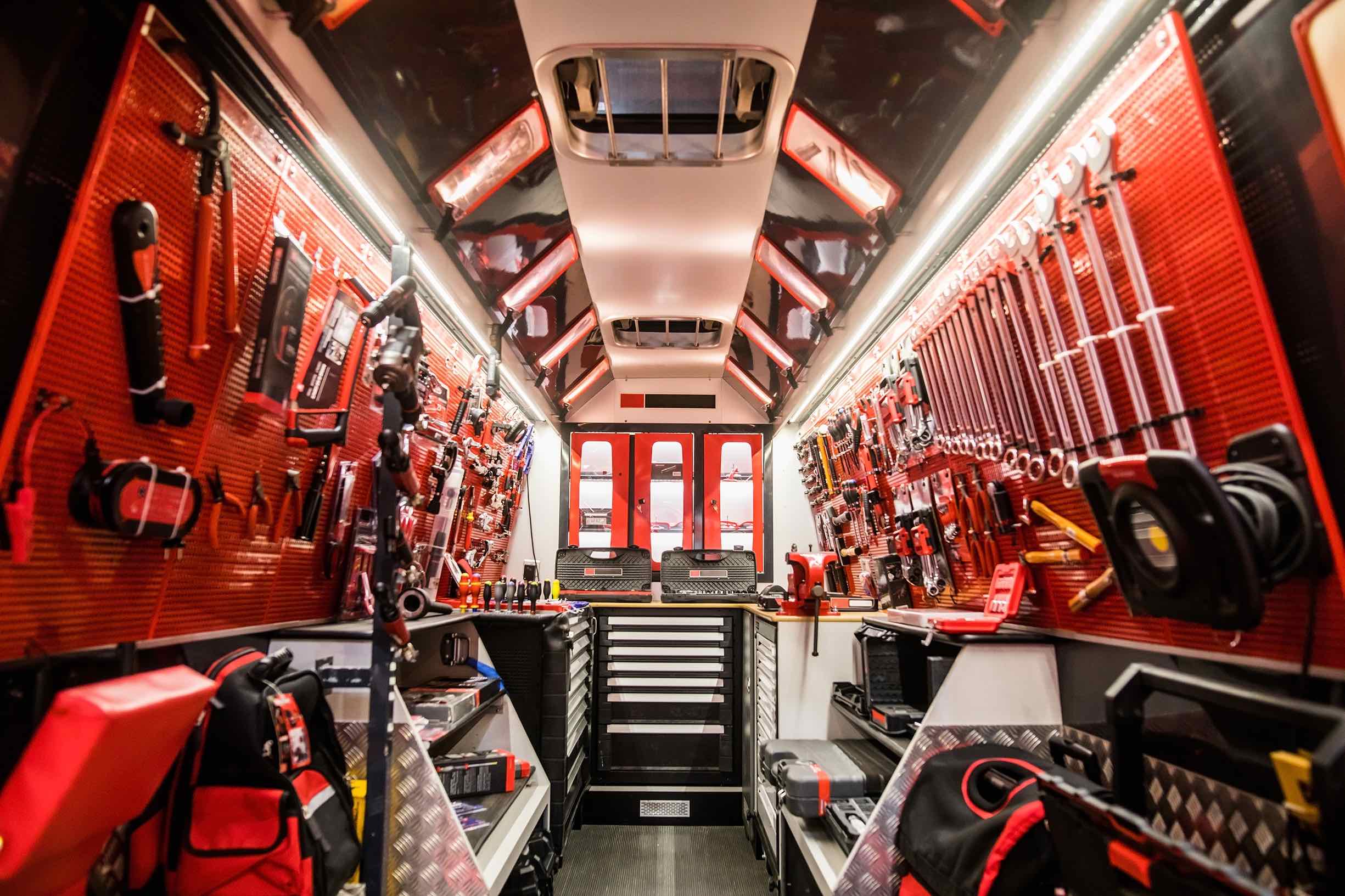 Tools left in vans overnight are a prime target