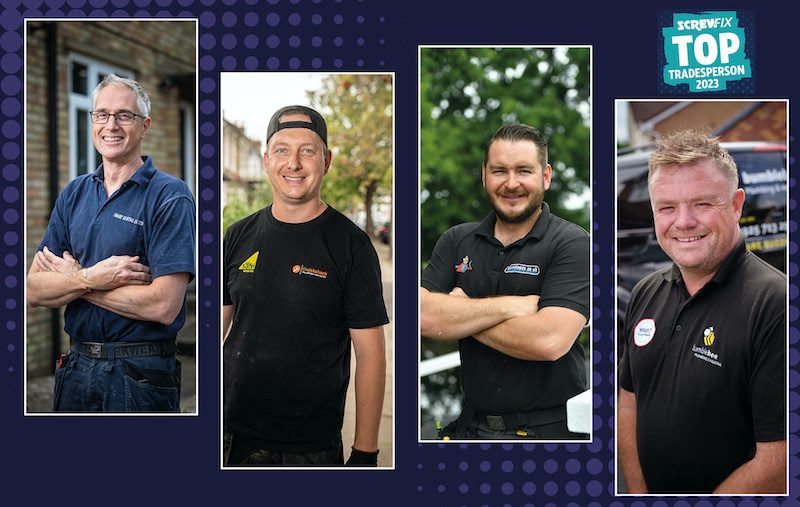 4 heating engineers in Top Tradesperson final