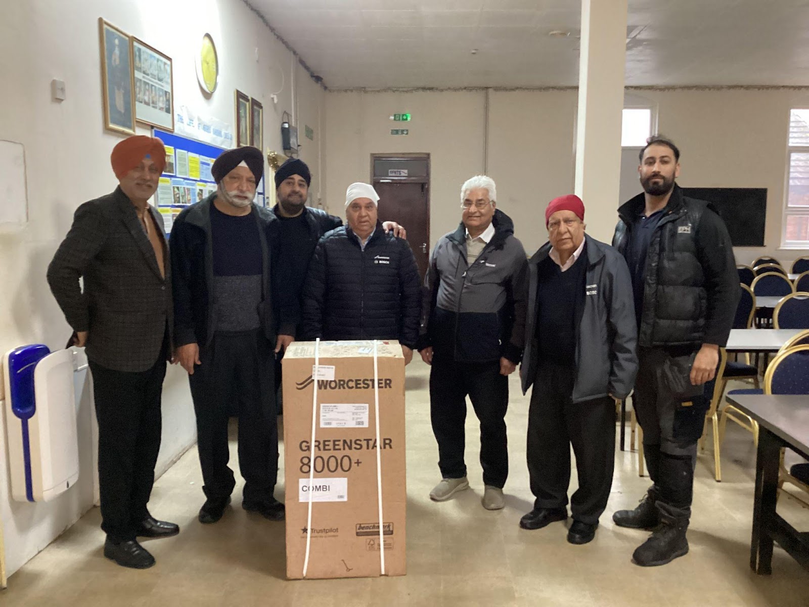 Sri Guru Nanak Sikh Temple given new boiler